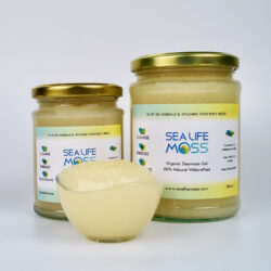 Sea Life Moss - gold sea moss gel - with small bowl