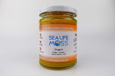 Sea Life Moss - Gingeric - Ginger Turmeic Lime gold sea moss gel
